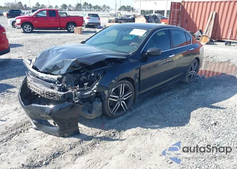 2016 Honda Accord Sport from USA, damaged, VIN 1HGCR2F52GA243591